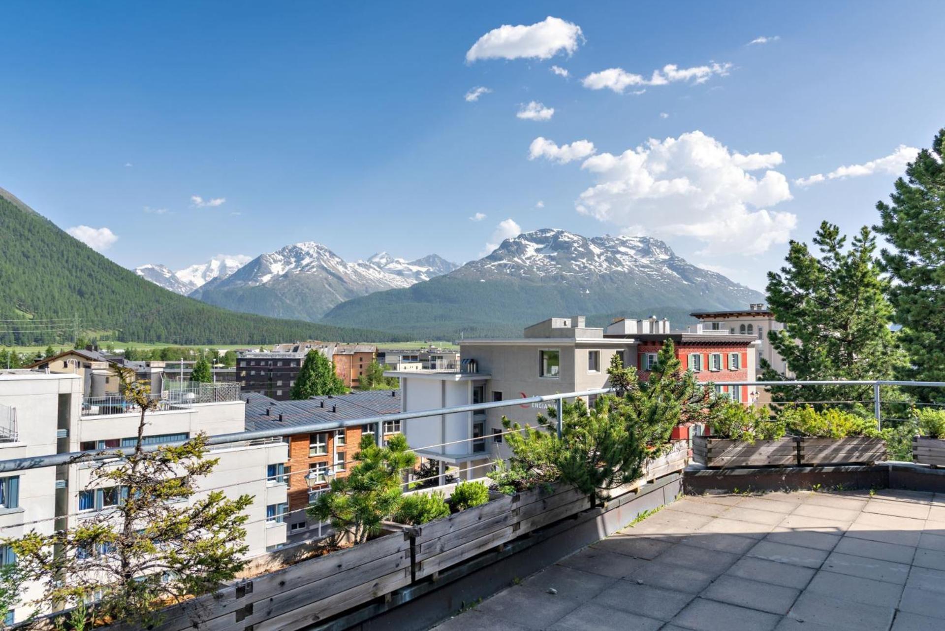 Appartement Chesa Quadratscha - Samedan Extérieur photo