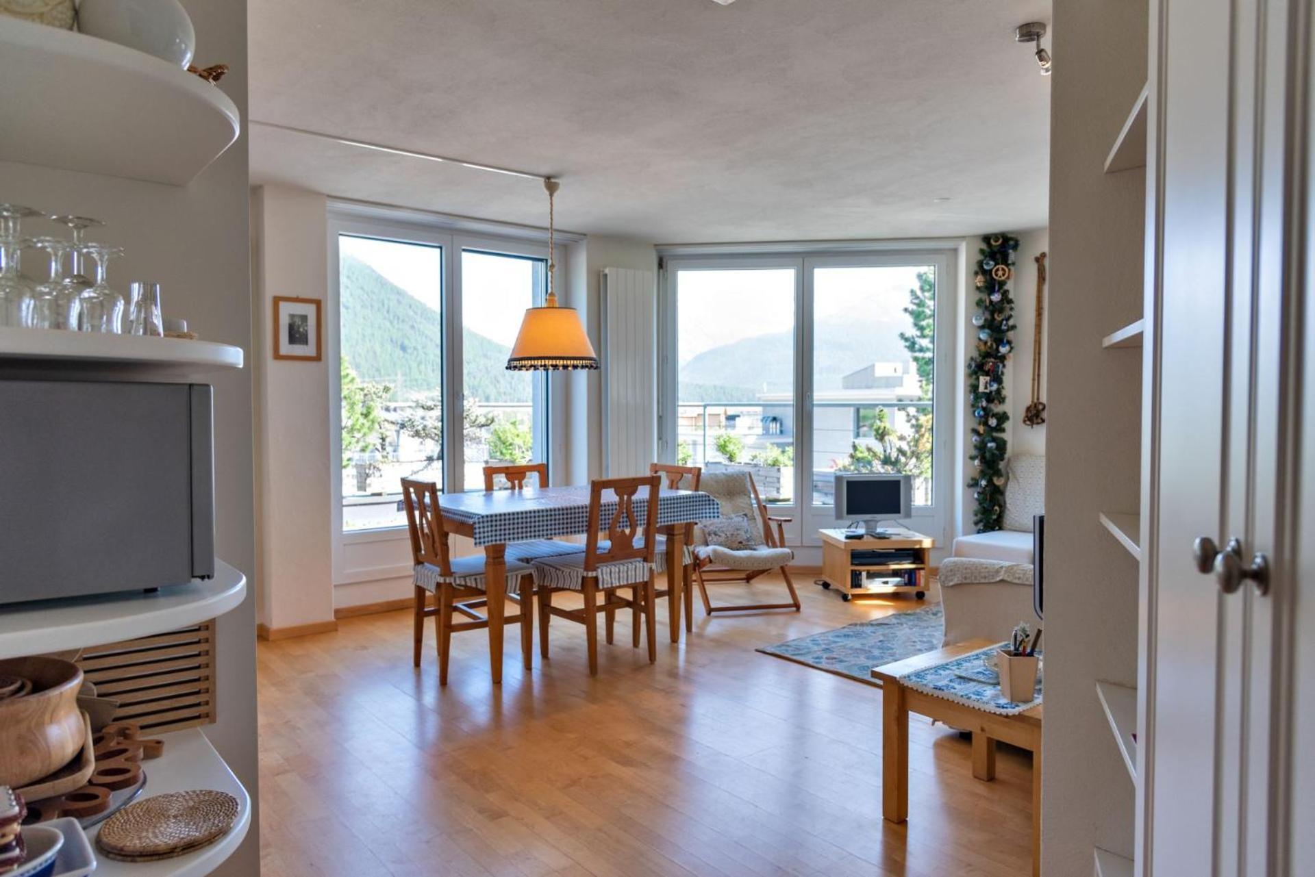 Appartement Chesa Quadratscha - Samedan Extérieur photo